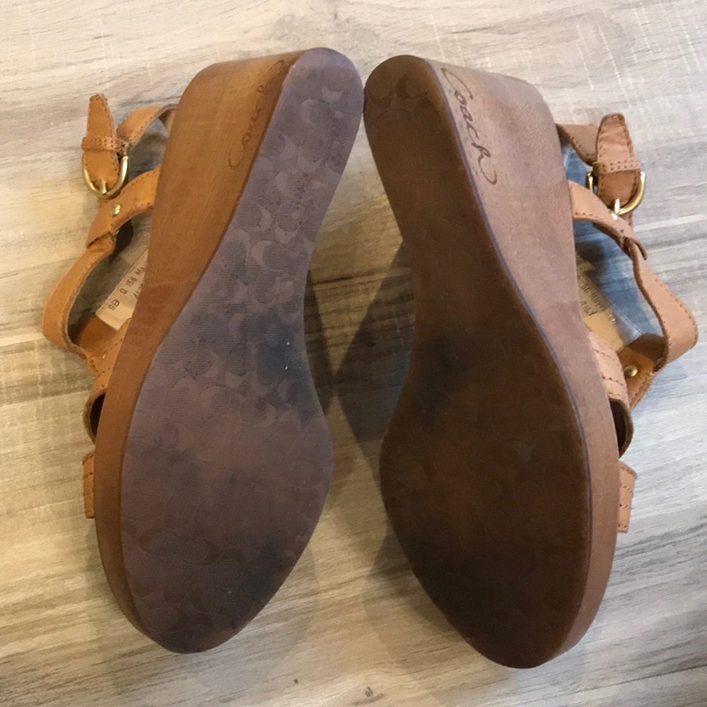 Coach wedges - Picture 4 of 4